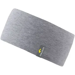 Stirnband CHILLOUTS "Eton Headband", Damen, grau (hellgrau), Baumwollmischung, meliert, klassisch,modisch,sportlich, Mützen, mit sportivem Look & weicher Baumwollmischung für aktiven Komfort