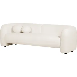 Beliani Sofa Set 4-Sitzer Leiren Bouclé Weiß