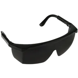 Schutzbrille mit verstellbaren Bügeln schwarz 6269