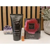 Luxusproben Lancome La Nuit Tresor Body Lotion & Parfum Probe Fleur De Nuit Set