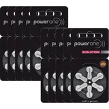Varta 10x Power One EVOLUTION Gr. 312 Hörgerätebatterien 1,45V 6er Blister PR41 Braun p312