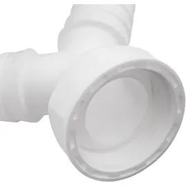 SANITOP-WINGENROTH Doppelschlauchtülle 30,3 mm (G 1) x Ø 20 mm Weiß