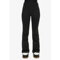Superdry für Damen. WS110171A Passform-Softshell-Skihose schwarz (12 UK = M), Sportlich, Polyamid, Schnee