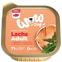 Wow Adult 150g Hundenassfutter 11 x 150 Gramm Lachs mit Tomate