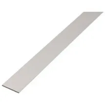 GAH Alberts Flachstange glatt, ungel., L1000mm B40mm, S3mm Aluminium silberf. elox.
