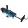 Vevor Strecktrainer Blau Schwarz