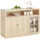 SoBuy Sideboard, Beige, Holzwerkstoff, Holz, 120x85x40 cm,