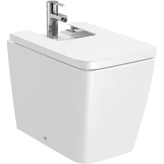 Roca inspiriert Square Bide 560 mm Bindung weiß