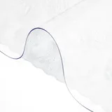 Vevor Kunststoff-Tischabdeckung 61 x 152,4 cm, 1,5 mm Dicker Transparenter Tischschutz, Rechteckige transparente Schreibtischunterlage, Wasserdicht Tischschutz PVC Folie für Büro-Kommode, Nachttisch