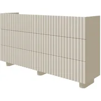 Selsey Kommode mit sechs Schubladen, Greige, 147 cm -