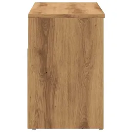 vidaXL Artisan-Eiche 80 x 30 x 45 cm braun / braun