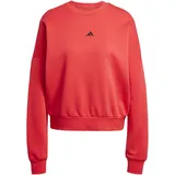 Adidas Essentials Small Logo Feelcomfy Damen rot - Pure Ruby/Black, S