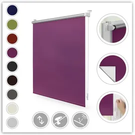 Lichtblick Thermo-Rollo Klemmfix 90 x 150 cm fuchsia