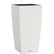 LECHUZA Cubico Cottage 30 Komplettset 30 x 30 x 56 cm weiß