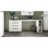 borchardt Möbel Schreibtisch Tom Weiß