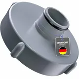 poolomio® Adapter für Saugschlauch 32 mm | Saugschlauchadapter zur Verbindung von Bodensauger/Poolsauger mit Filteranlage | kompatibel mit allen Intex Pools und Intex und Bestway Wasserhähnen ab 2013