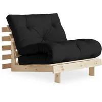 Karup Roots Schlafcouch Baumwolle 2-Sitzer Grau