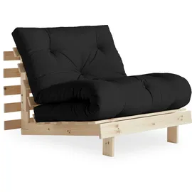 Karup Roots Schlafcouch Baumwolle 2-Sitzer Grau