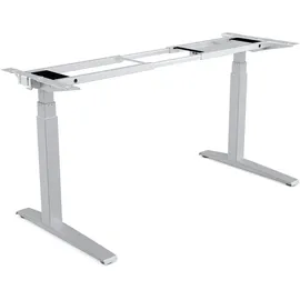 Fellowes Levado elektrisch höhenverstellbares Schreibtischgestell weiß ohne Tischplatte, C-Fuß-Gestell weiß 120,0 - 180,0 x 80,0 cm mit 50 Euro CashBack