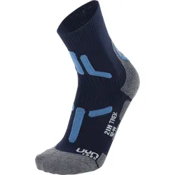 UYN MAN TREKKING 2IN SOCKS BLUE/NAVY - 39-41