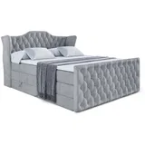 altdecor Vila-Z King 160 x 200 cm H3/H4 Grau