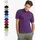 B & C B&C Herren Fine Piqué Poloshirt - heather grey S