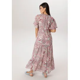 Aniston SELECTED Maxikleid Paisleymuster Beige/Braun/Rosa 36
