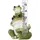 LA CROSSE TECHNOLOGY La Crosse 704-4114 12,7 cm Tischstehendes Regenmessgerät mit Frosch aus Polyresin