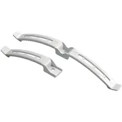Hettich Tischplatte-Kabelhalter einfach, 45968 L 120mm,B 20mm Kunststoff grau
