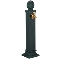 Relaxdays Standbrunnen antik, mit Wasserhahn, HxBxT: 80 x 18,5