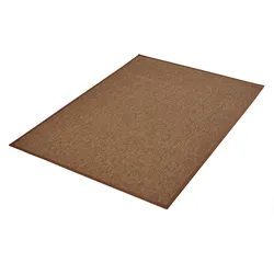 Teppich DEKOWE "Naturino Prestige", braun (nussbraun), B:160cm H:10mm L:230cm, Kunstfaser, Teppiche, Flachgewebe, meliert, Sisal Optik, In- und Outdoor geeignet