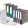 Falken Ordner Recycling 8 cm DIN A4 schwarz