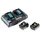 Makita DUB 361 PM 2x 18 V / 36 V Akku Laubbläser Gebläse + 2x BL 1840 B 4 Ah / 4000 mAh Akku + Makita DC 18 RD 2-fach Ladegerät