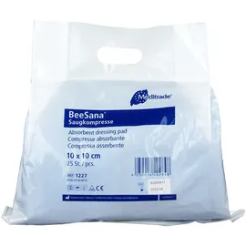 Meditrade Saugkompressen unsteril 10 x 10 cm 25 St.