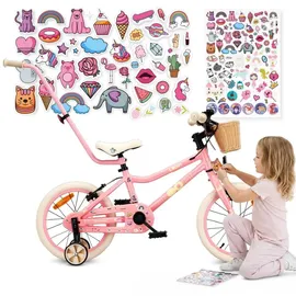 SUN BABY LOOFI 16 Zoll RH 0 cm grau/rosa