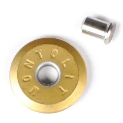 Montolit Ersatzschneiderad Ø 20 mm Titanium inkl. Achse - für Flash Line FL3 (Art. 242T-FL3) | 