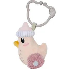BABY BORN for Babies Plüsch-Fläschchen mit Rassel, Knisterfolie und Clip