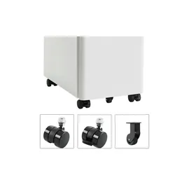Möbel Kraft Rollcontainer 30 x 30 x 59,2 cm Weiß