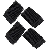 CAXUSD 4stücke Teiliges Silikon Backpinsel Ersatzset Hitzebeständige Basting Brush Köpfe Grill Öl Pinsel Nachfüllungen Kompakt Leicht Für Backen Kochen Bbq Geeignet