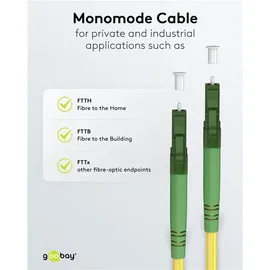 goobay 59635 / Singlemode (OS2) Yellow, Simplex
