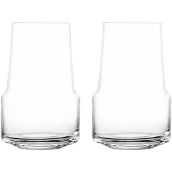 ZWIESEL GLAS Serie LEVEL Sektbecher Sektglas Tumbler 2 Stück Inhalt 412 ml