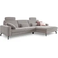 Die PlanBar Ecksofa »MP-IN20110 L-Form«, optional mit Funktionen erhältlich, mit Federkern-Polsterung rosa