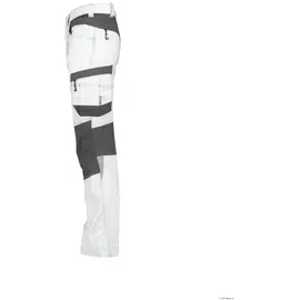 DASSY DASSY® Helix Painters Malerhose mit Stretch weiß/anthrazitgrau