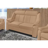 2-Sitzer SIT & MORE "Basel", braun (cafe), B:140cm H:98cm T:95cm, PRIMABELLE-Microfaser, Luxus-Microfaser (100% Polyester);Altara Nubuck, Luxus-Microfaser (100% Polyester);SOFTLUX-Kunstleder;NaturLEDER (echtes Rindsleder), Sofas