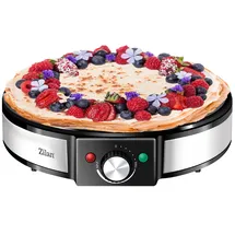 Zilan Crepes Maker 1200W Cool-Touch Griff Antihaftbeschichtung