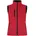 Padded Softshell Vest Lady rot XXL