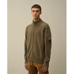 C.P. Company für Herren. 17CMKN143A110149A Strickjacke aus Lammwolle beige (XL), Lässig