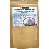 Bio-Flohsamenschalen (Psyllium) – Extra feines Pulver – 99% Reinheit – Praktische Anwendung: lässt sich leicht in Getränke und Speisen mischen – Hoher Ballaststoffgehalt – 150g – Esténat