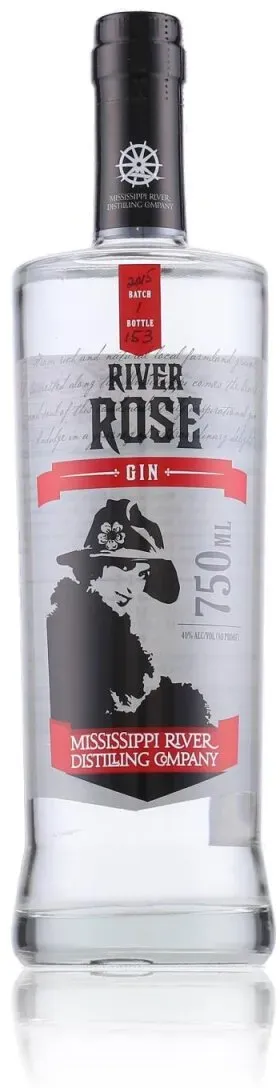 River Rose Mississippi River Distillig Company Gin 40% Vol. 0,75l