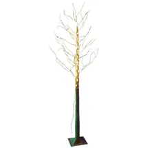 Gartenpirat LED-Baum Birke 210 cm 180 LED warm-weiß mit Timer für außen